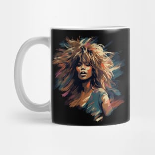 Tina Turner // 80s Style Retro Fan Art Design Mug